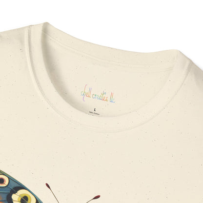 Vintage Moth/Butterfly Unisex Softstyle T-Shirt