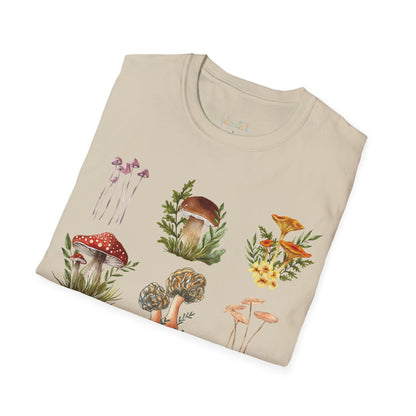 Unisex Softstyle T-Shirt Mushroom collection  T-shirt