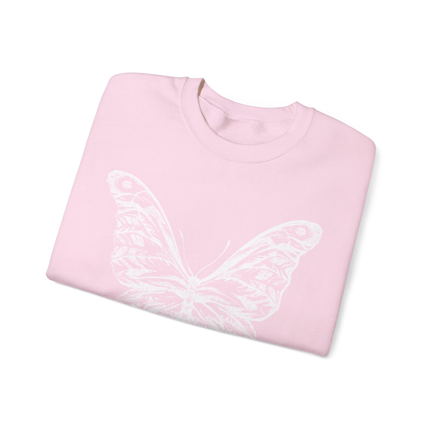 White Butterfly Sweatshirt