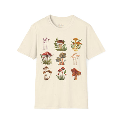 Unisex Softstyle T-Shirt Mushroom collection  T-shirt