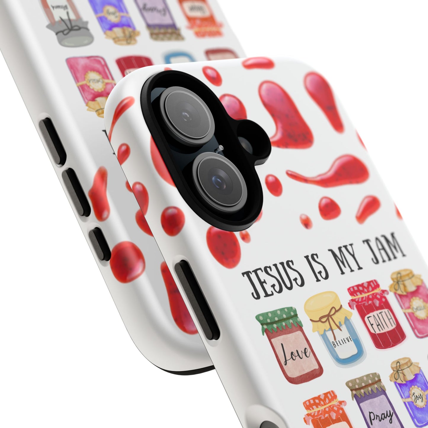 Jesus Is My Jam Phone Case, Inspirational Phone Cover, Unique Gift for Christians, Faith-based Accessories, Holiday Gift Idea