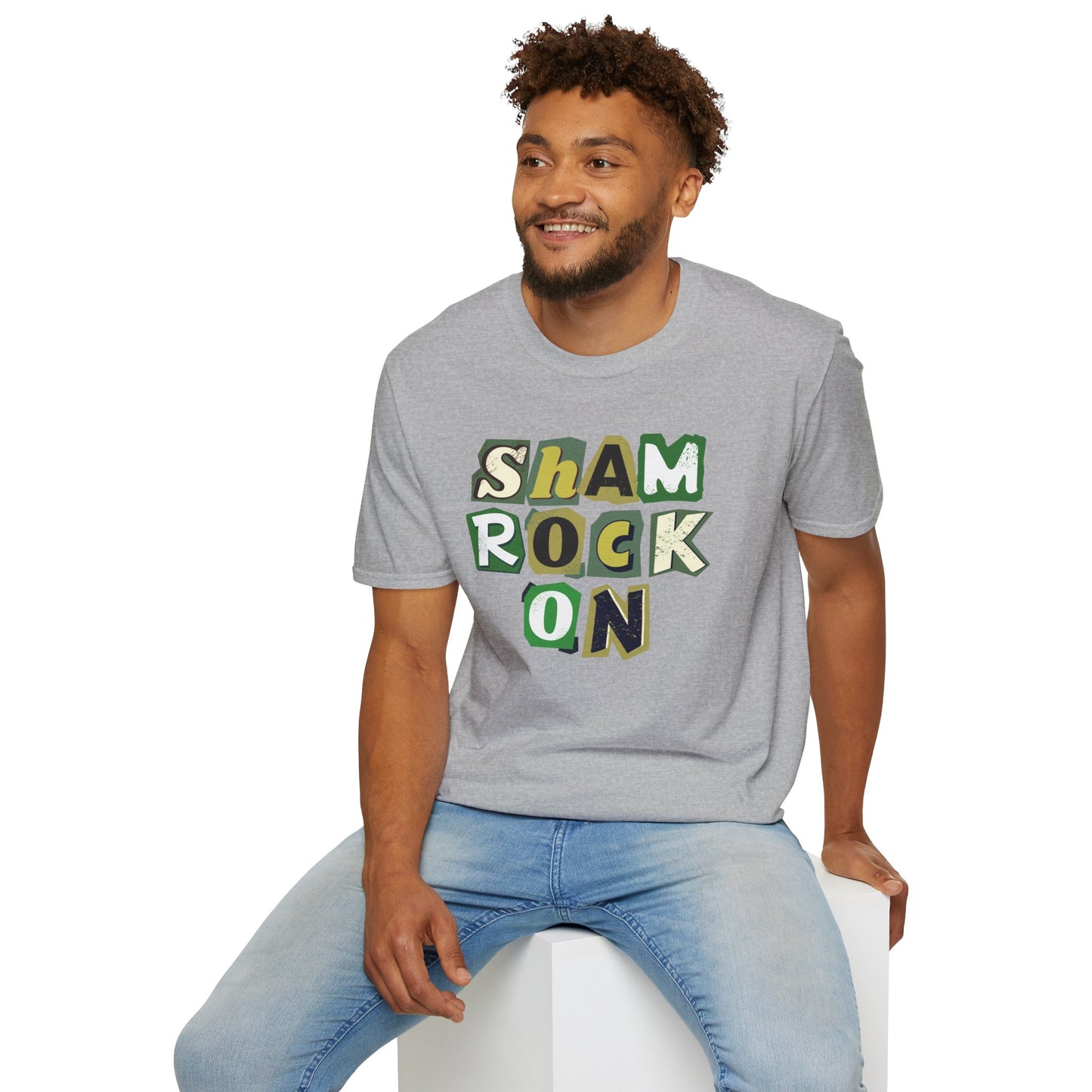 Unisex Softstyle T-Shirt SHAMROCK ON