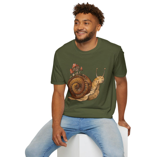 Unisex Softstyle T-Shirt Vintage Snail