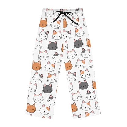 Women's Kitty Pajama Pants (AOP)