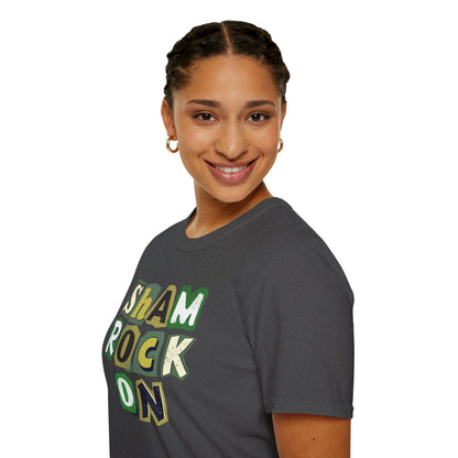 Unisex Softstyle T-Shirt SHAMROCK ON