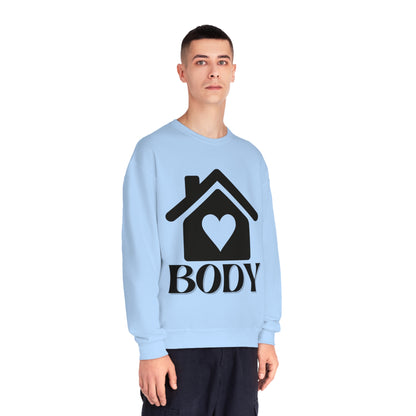 Unisex NuBlend® Crewneck Sweatshirt "Home Body"