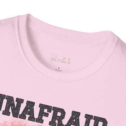 Unisex Softstyle T-Shirt - 'UNAFRAID' Lion Graphic Tee