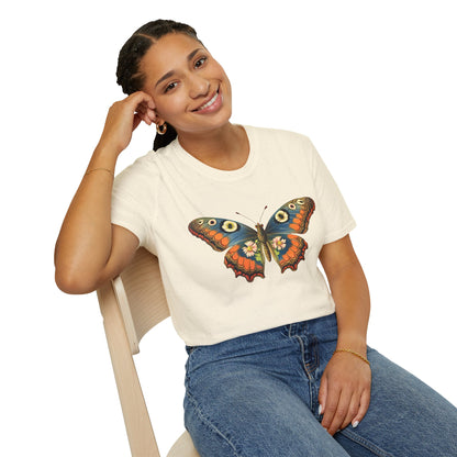 Vintage Moth/Butterfly Unisex Softstyle T-Shirt