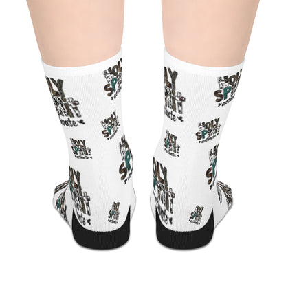 Holy Spirit Activate fun mid-length socks