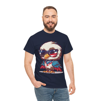 Unisex Heavy Cotton Tee Freedom Eagle