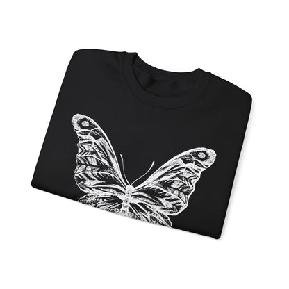 White Butterfly Sweatshirt