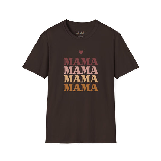 Unisex Softstyle T-Shirt Mama Mama Mama Mama