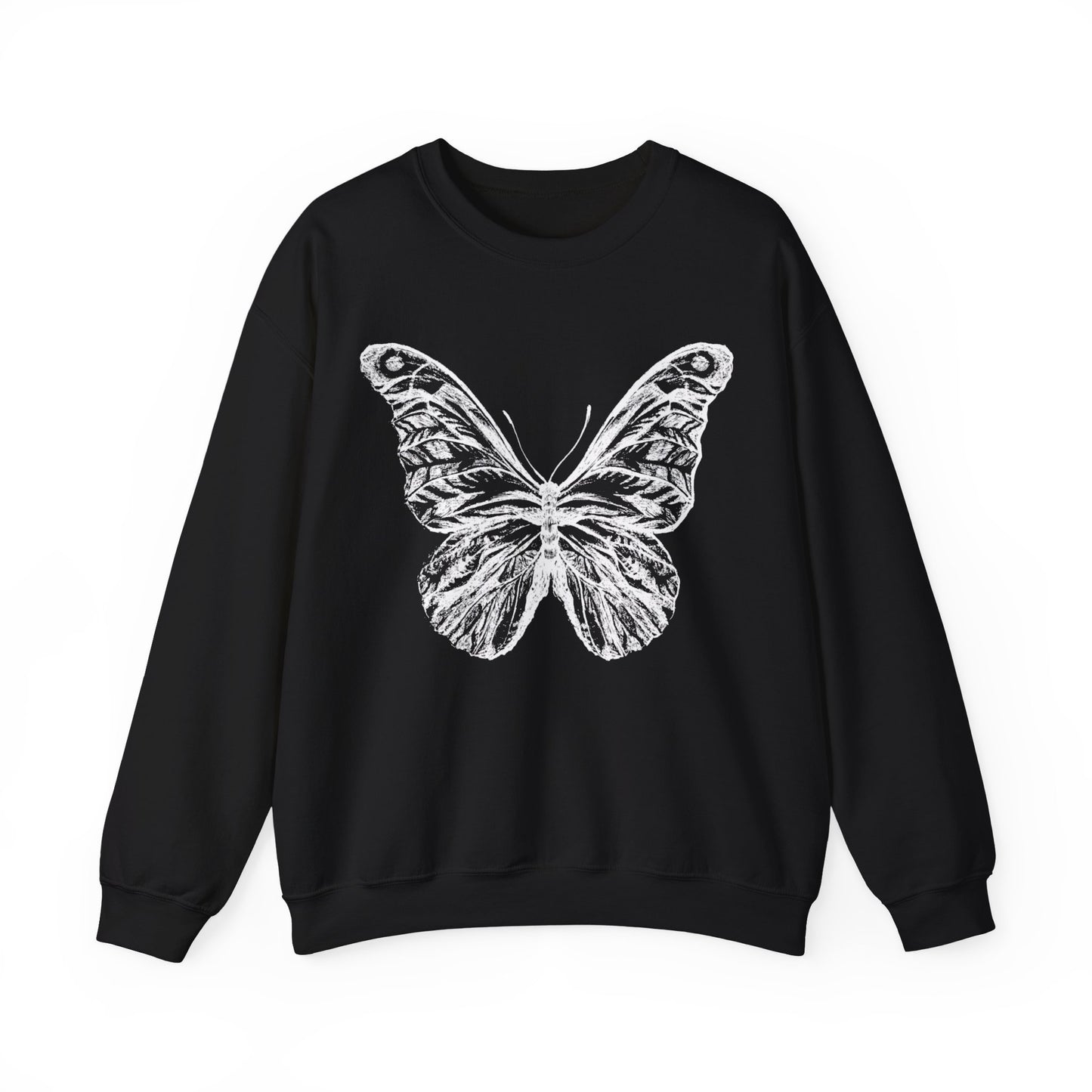 White Butterfly Sweatshirt