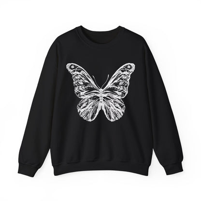 White Butterfly Sweatshirt