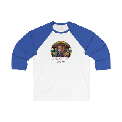 Unisex 3\4 Sleeve Baseball Tee Killin' It Since 1988 Chucky