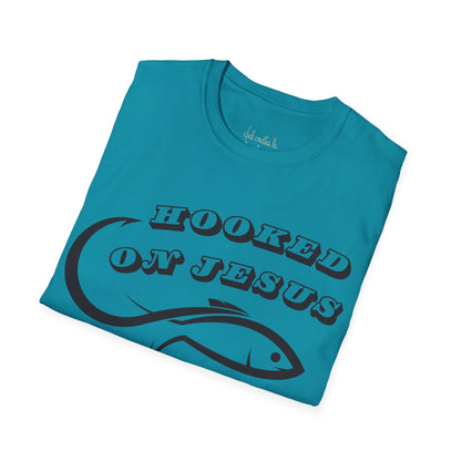 Unisex Softstyle T-Shirt Hooked on Jesus