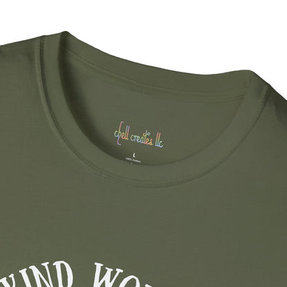 Kind Words are Like Honey Unisex Softstyle T-Shirt - Inspirational Graphic Tee for Everyday Wear