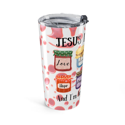 Jesus Is My Jam Inspirational Tumbler