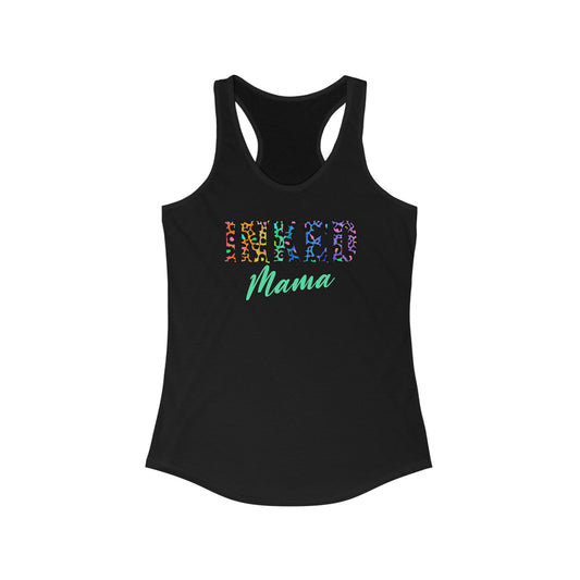 Women's Ideal Racerback Tank Inked Mama