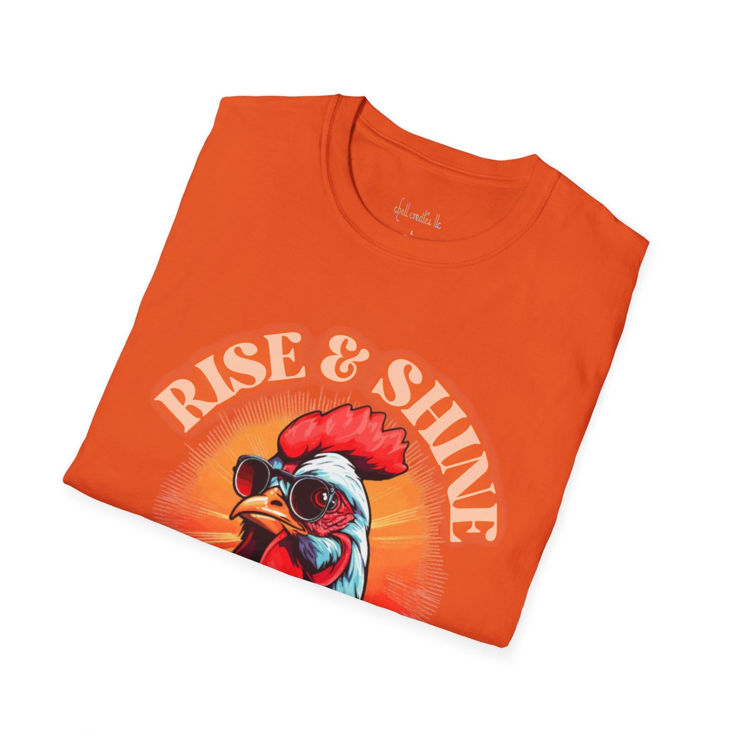 Unisex Softstyle T-Shirt Rise and Shine Cluckers