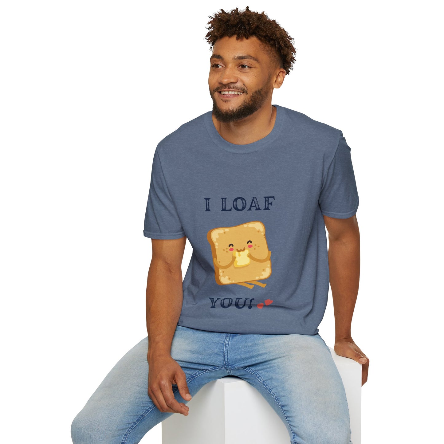 Funny "I loaf you" Unisex Softstyle T-Shirt