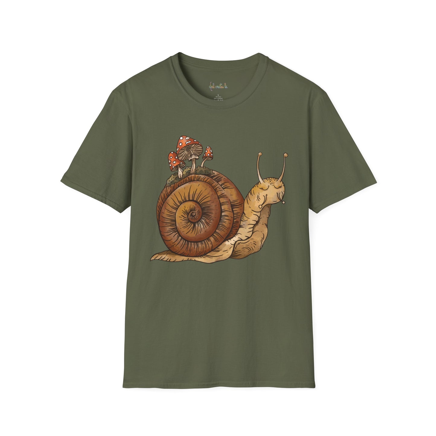 Unisex Softstyle T-Shirt Vintage Snail