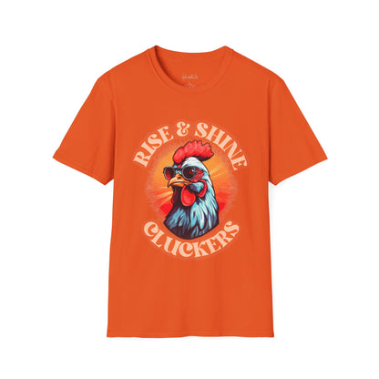 Unisex Softstyle T-Shirt Rise and Shine Cluckers