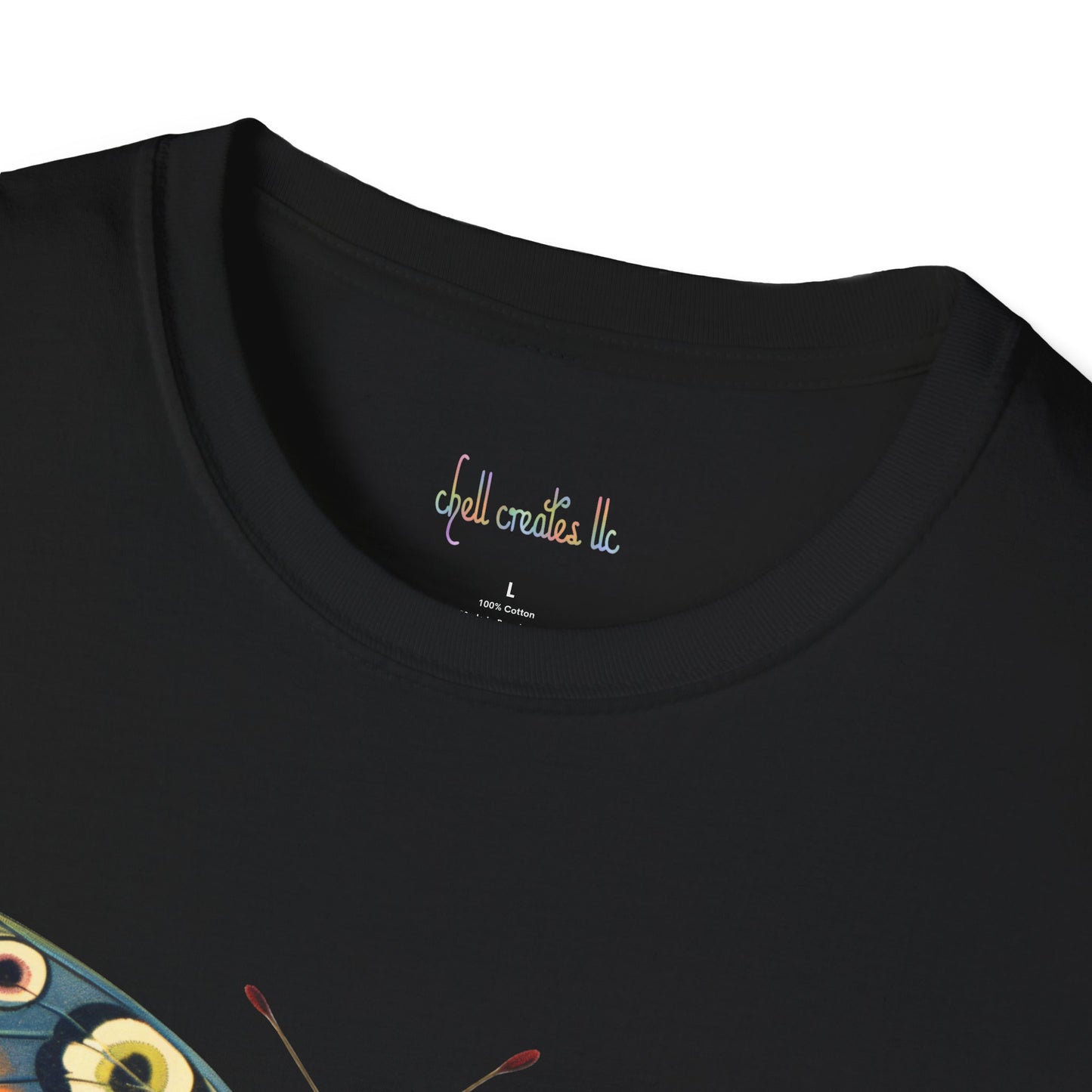 Vintage Moth/Butterfly Unisex Softstyle T-Shirt