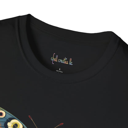 Vintage Moth/Butterfly Unisex Softstyle T-Shirt