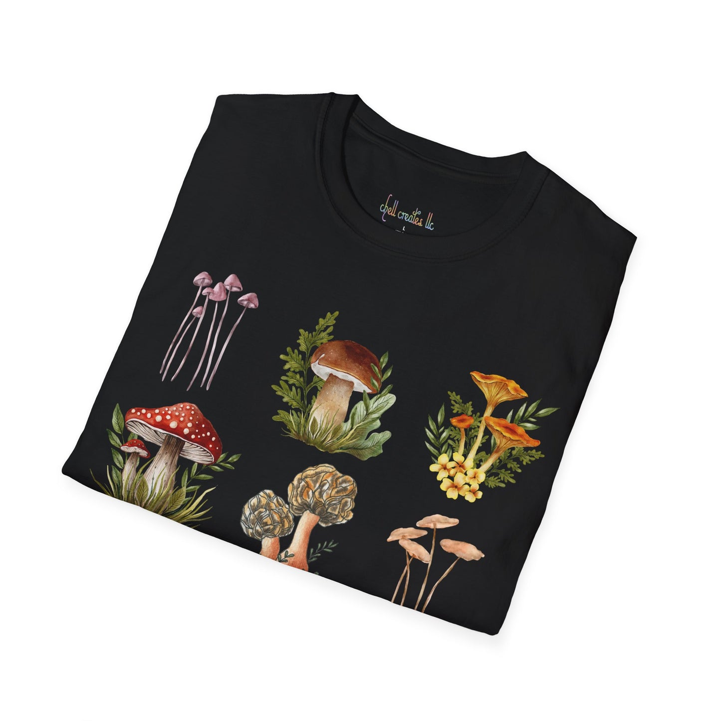 Unisex Softstyle T-Shirt Mushroom collection  T-shirt