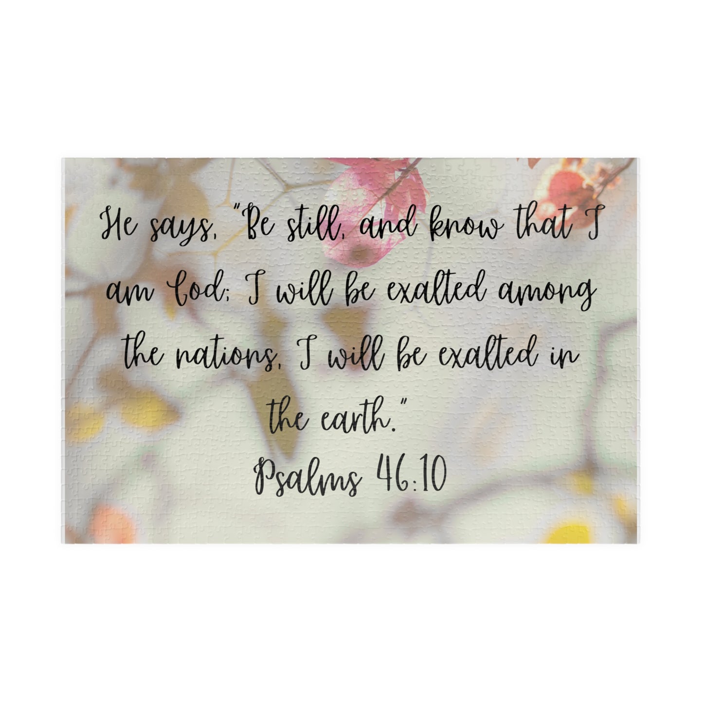 Be Still and Know Puzzle (110, 252, 520, 1014-piece)