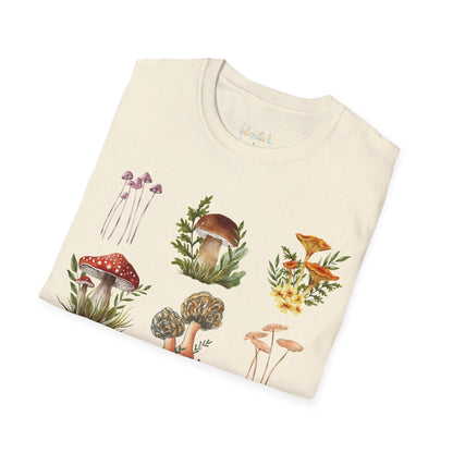 Unisex Softstyle T-Shirt Mushroom collection  T-shirt