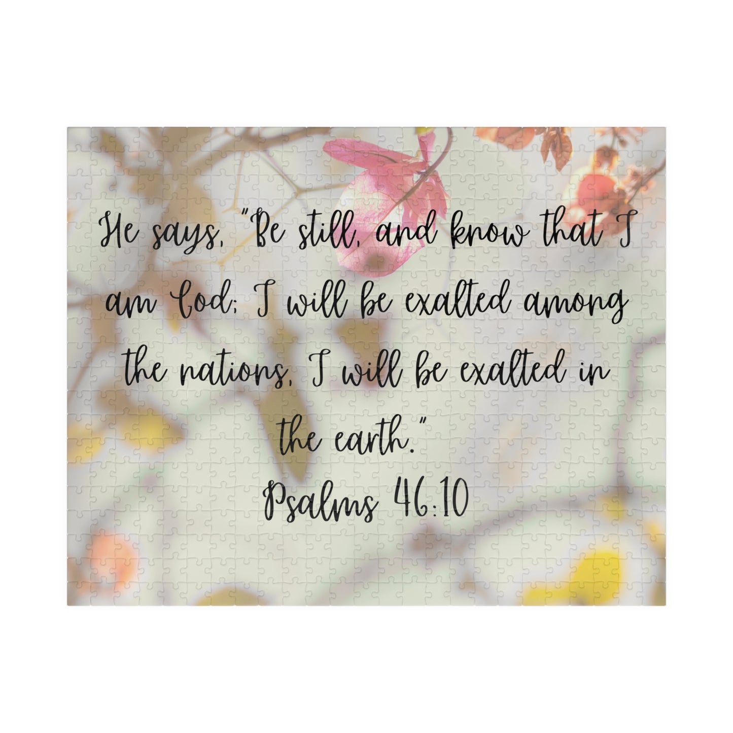 Be Still and Know Puzzle (110, 252, 520, 1014-piece)