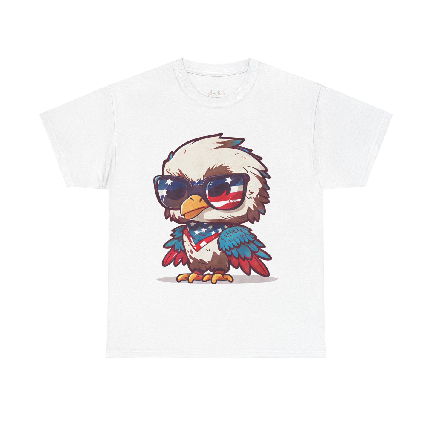 Unisex Heavy Cotton Tee Freedom Eagle