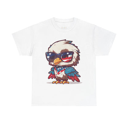 Unisex Heavy Cotton Tee Freedom Eagle