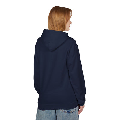 Mom Blue Chinoiserie Fleece Hoodie - Cozy Unisex Sweatshirt for Mother's Day