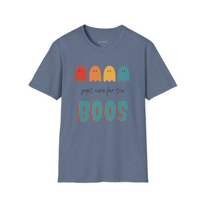 Unisex Softstyle T-Shirt I'm Here For The BOOS