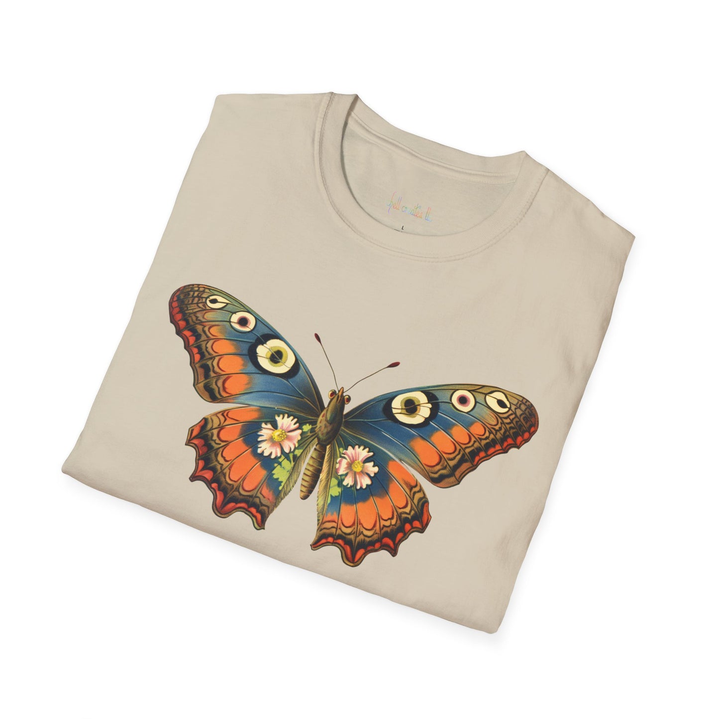 Vintage Moth/Butterfly Unisex Softstyle T-Shirt