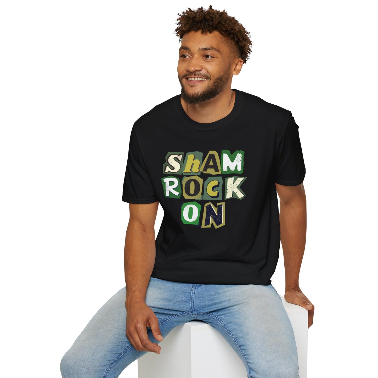 Unisex Softstyle T-Shirt SHAMROCK ON