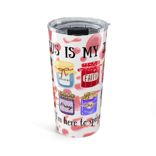 Jesus Is My Jam Inspirational Tumbler