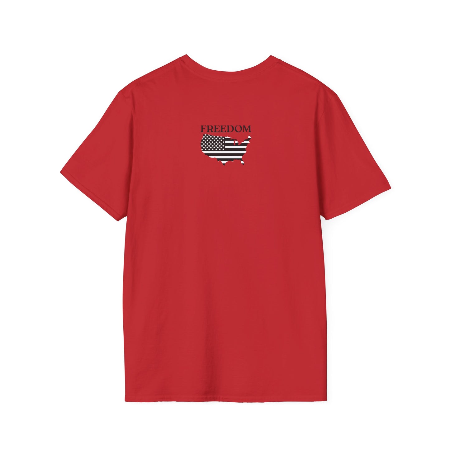 Charlie Kirk "If you believe in something, have the courage"Freedom T-Shirt, Unisex Tee, Casual Wear, Gift for Conservatives, American Pride