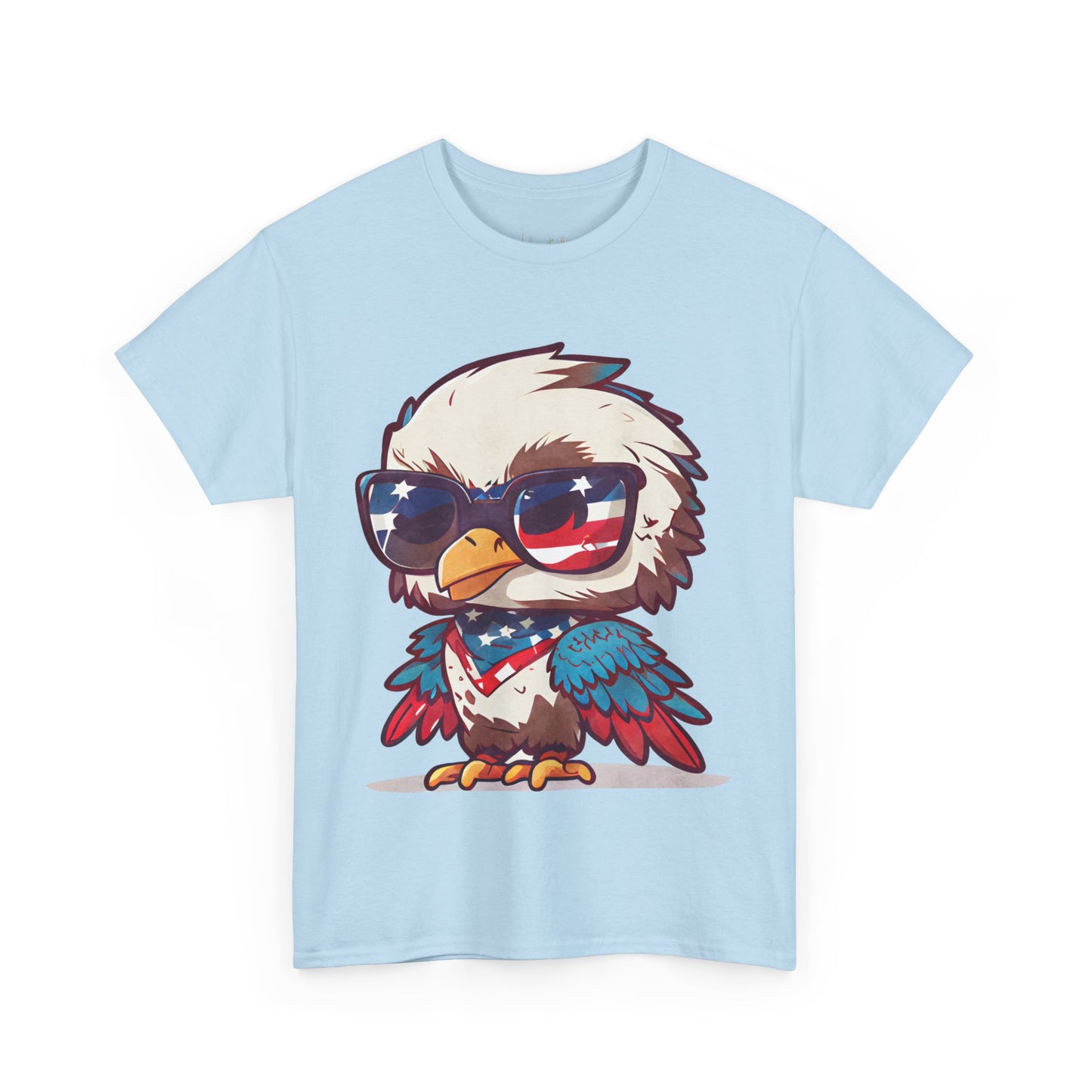 Unisex Heavy Cotton Tee Freedom Eagle