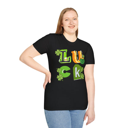 Unisex Softstyle T-Shirt "LUCK"