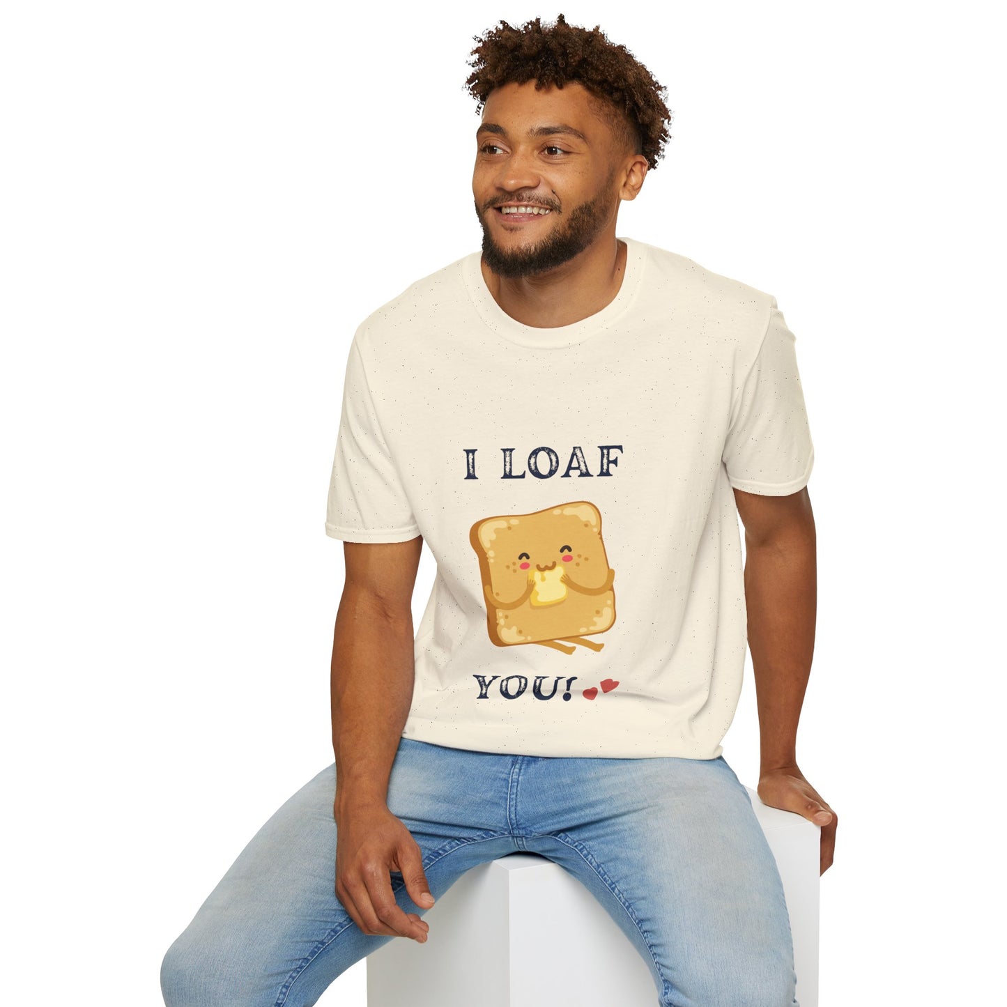 Funny "I loaf you" Unisex Softstyle T-Shirt