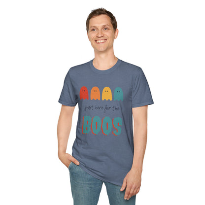 Unisex Softstyle T-Shirt I'm Here For The BOOS