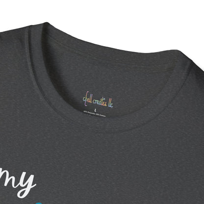 In my Christmas Era Blue Unisex Softstyle T-Shirt