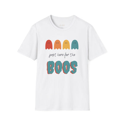 Unisex Softstyle T-Shirt I'm Here For The BOOS