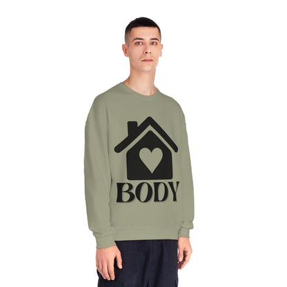 Unisex NuBlend® Crewneck Sweatshirt "Home Body"