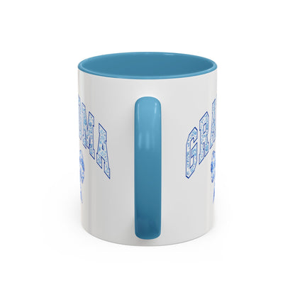 Grandma Blue Chinoiserie Accent Coffee Mug - Cute Gift for Mother's Day, Birthdays & More